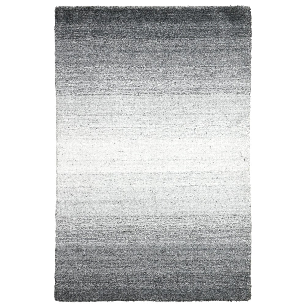 Arc de Sant Modern Ombre Wool Rug in Gris Grey